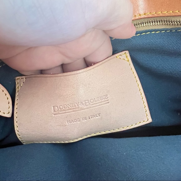 Dooney & Bourke Vintage Leather Monogram Tote - Picture 16 of 16